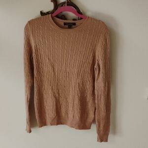 Brooks Brothers Italian Cashmere Sweater in Soft Beige
